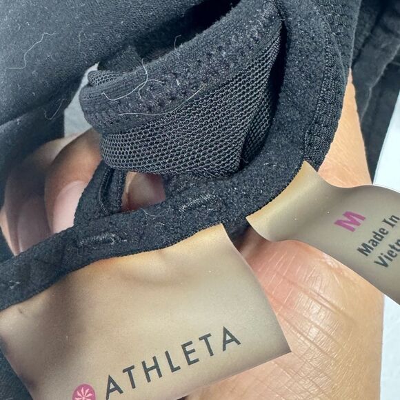 Athleta black sport bra size medium - Picture 5 of 5